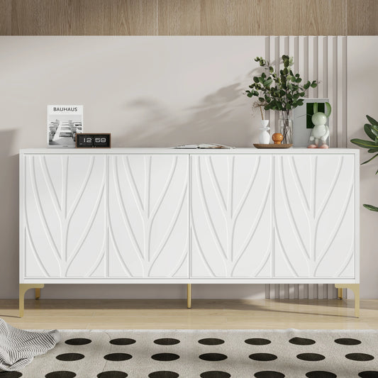 Carved 4-door Sideboard