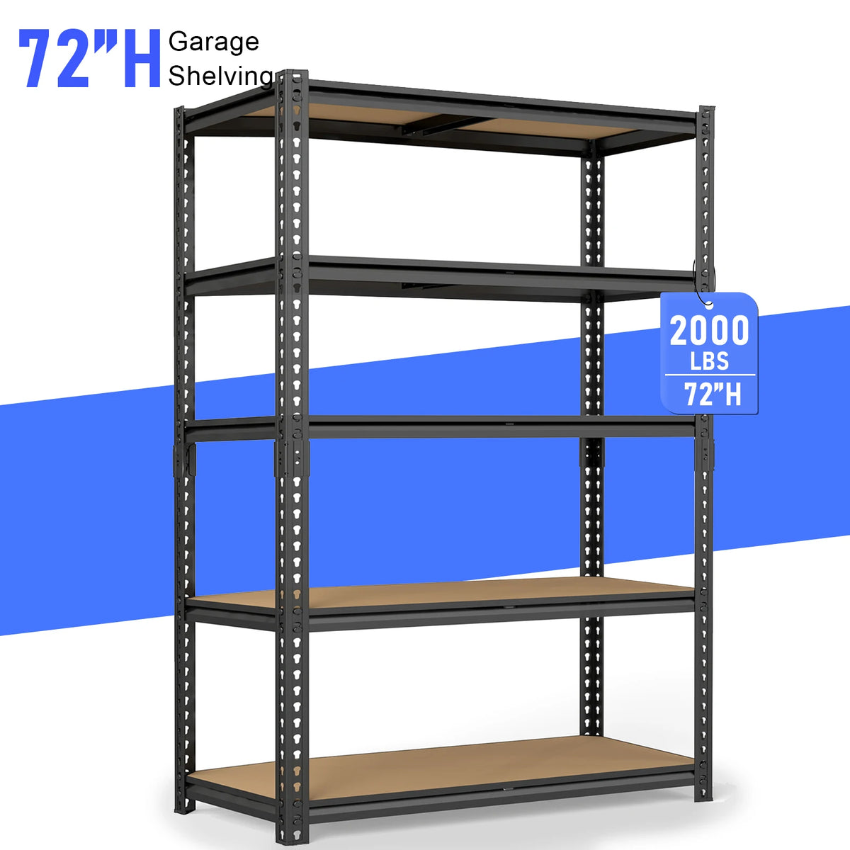Heavy-Duty Industrial Metal Storage Shelves