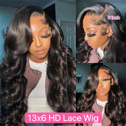 Body Wave Lace Front Human Hair Wig