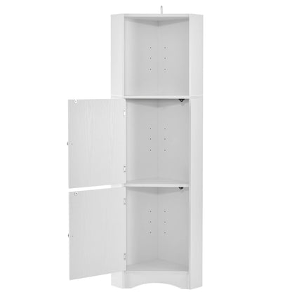 Tall Bathroom Corner Cabinet