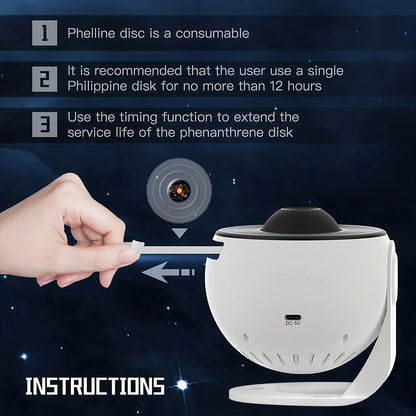 Star Projector Night Light