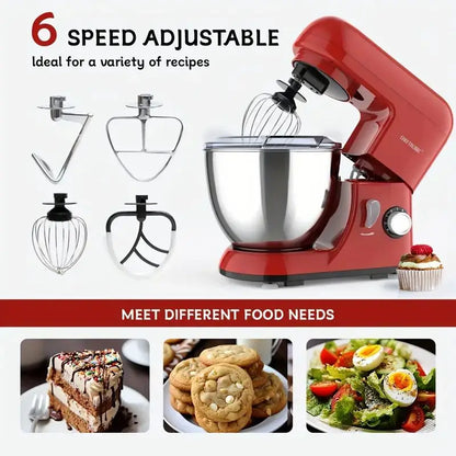 Tilt-Head Electric Household Stand Mixer