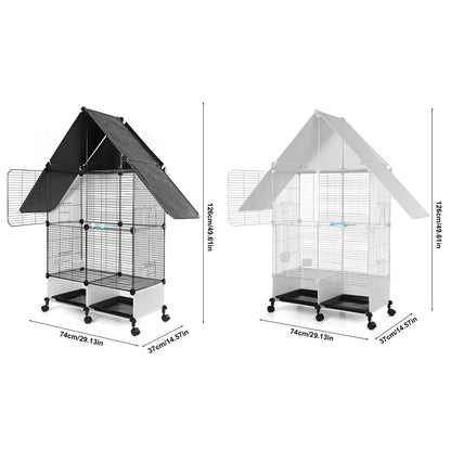 Bird Cage with Wheels