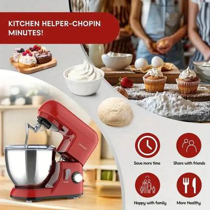 Tilt-Head Electric Household Stand Mixer