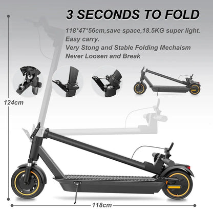 Adult  Smart Scooter, 28 miles Range
