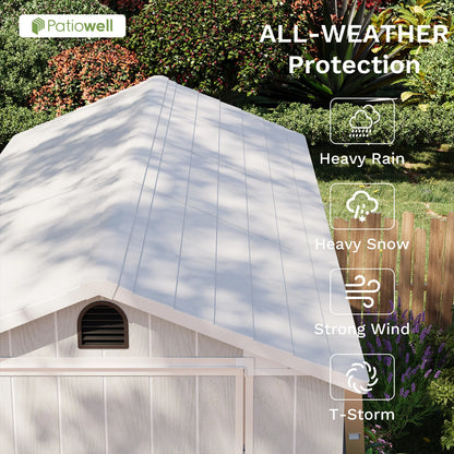 Plastic Outdoor Storage Shed