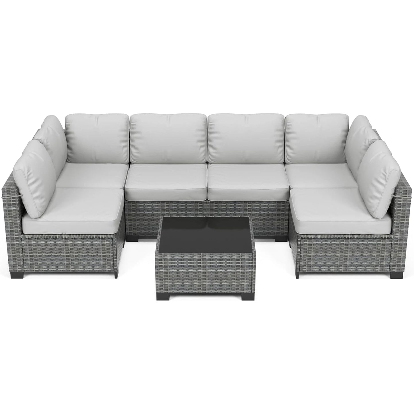 7-Piece Modular Outdoor Furniture Set