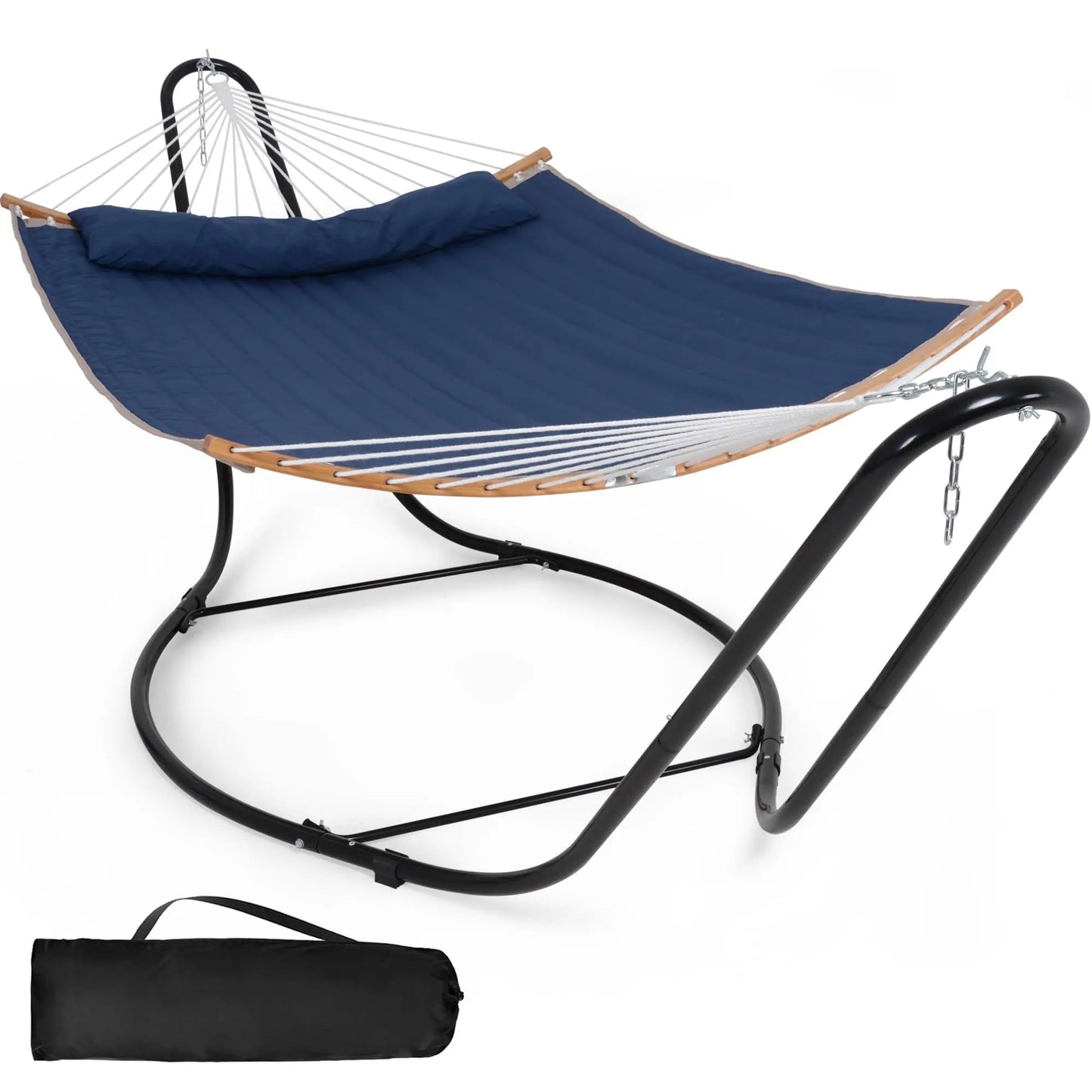 Double Outdoor Hammock With Stand