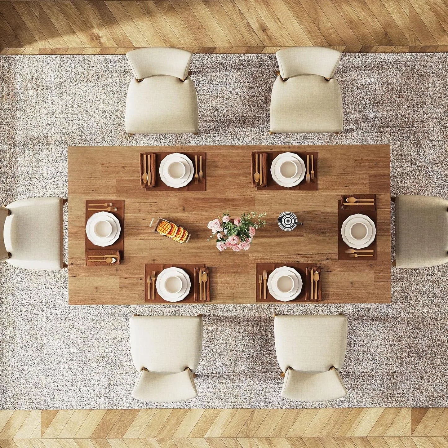 Large Farmhouse Kitchen Table