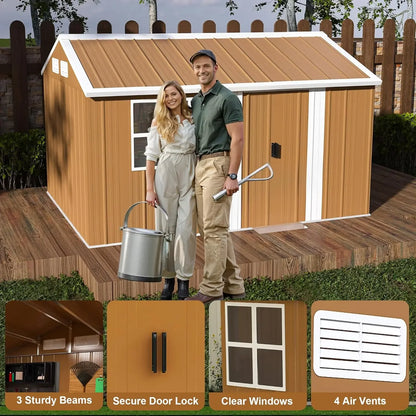 Metal Outdoor Storage Shed
