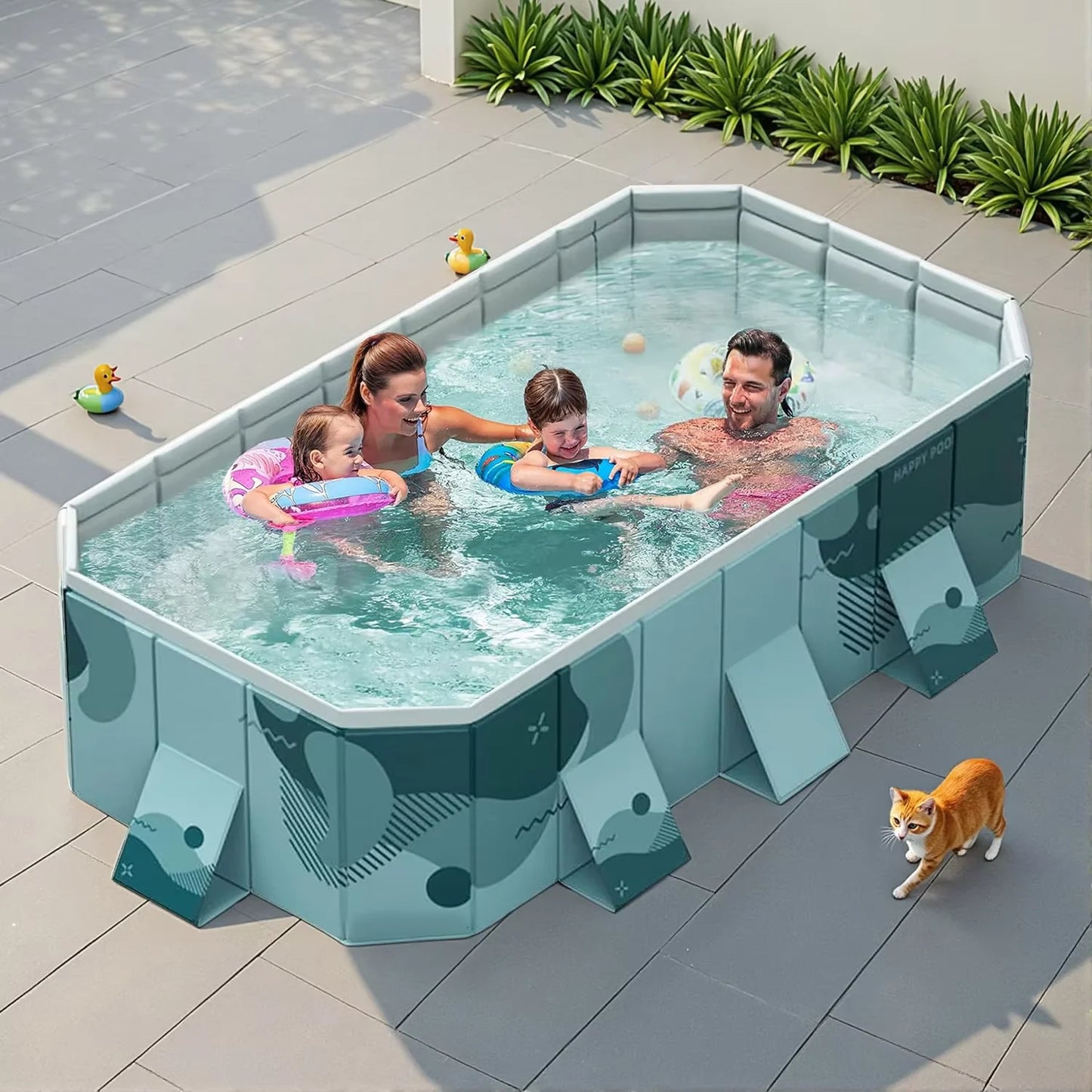 Non-Inflatable Home Swimming Pool