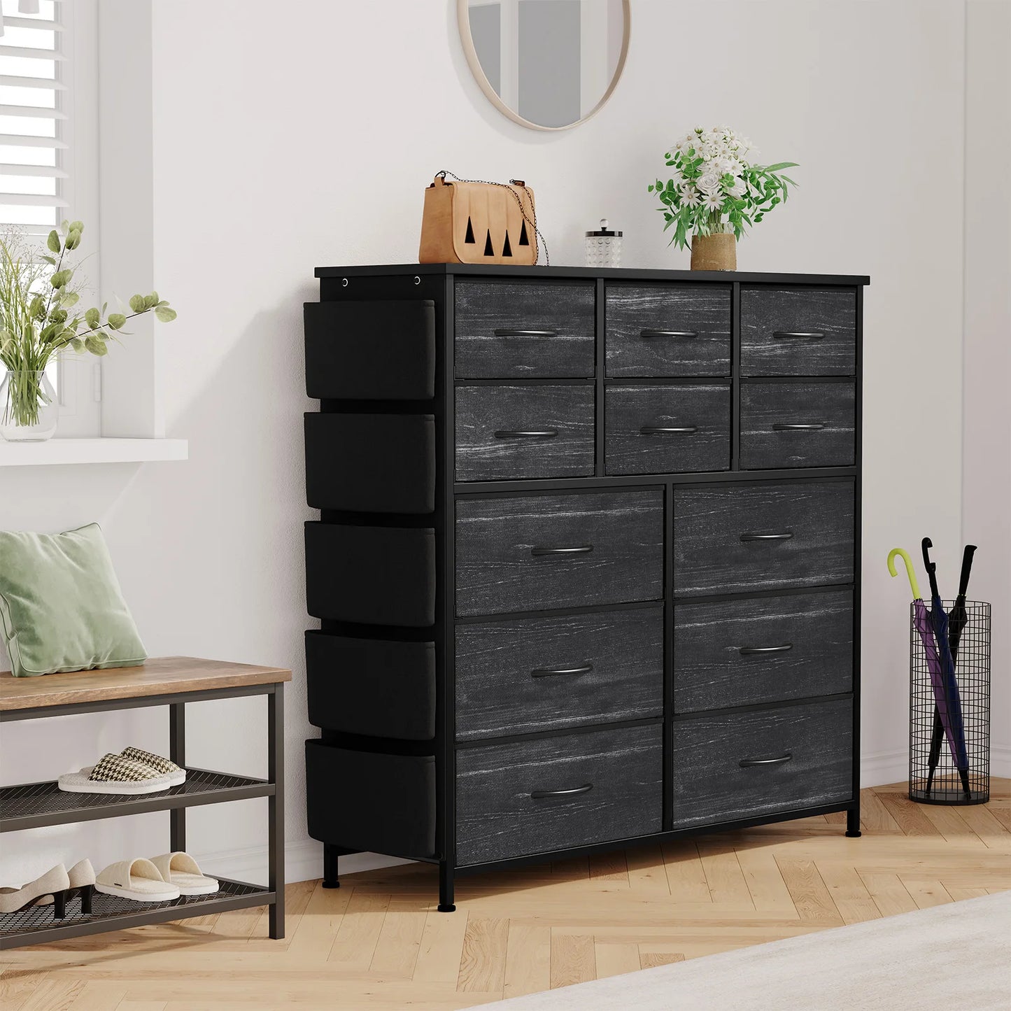 12-Drawer Dresser