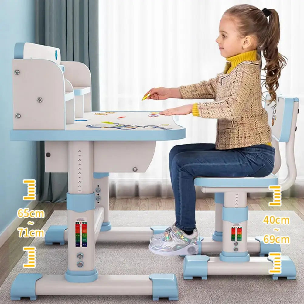 Kids Functional Desk and Chair Set