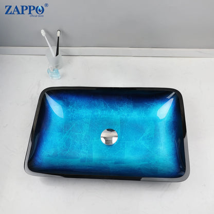 Bathroom Vessel Sink with Waterfall