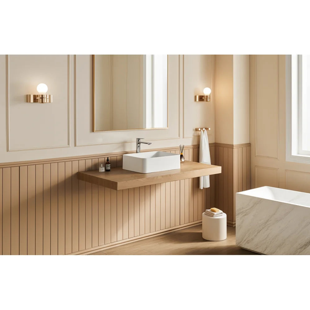 Solid Surface Vessel Bathroom Sink