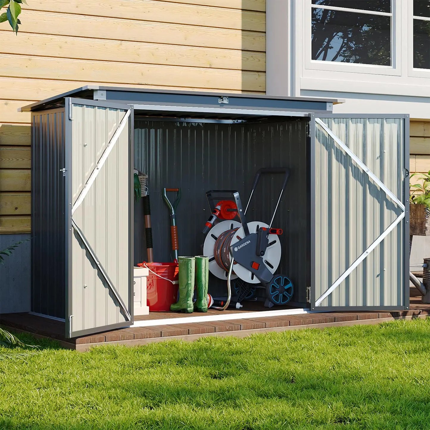 Metal Outdoor Storage Shed