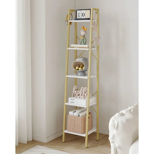 Freestanding Ladder Corner Storage Shelf