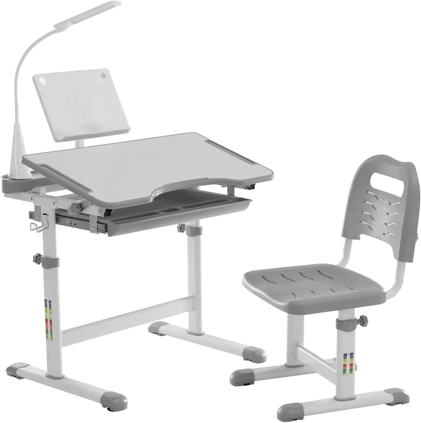 Kids Functional Desk and Chair Set