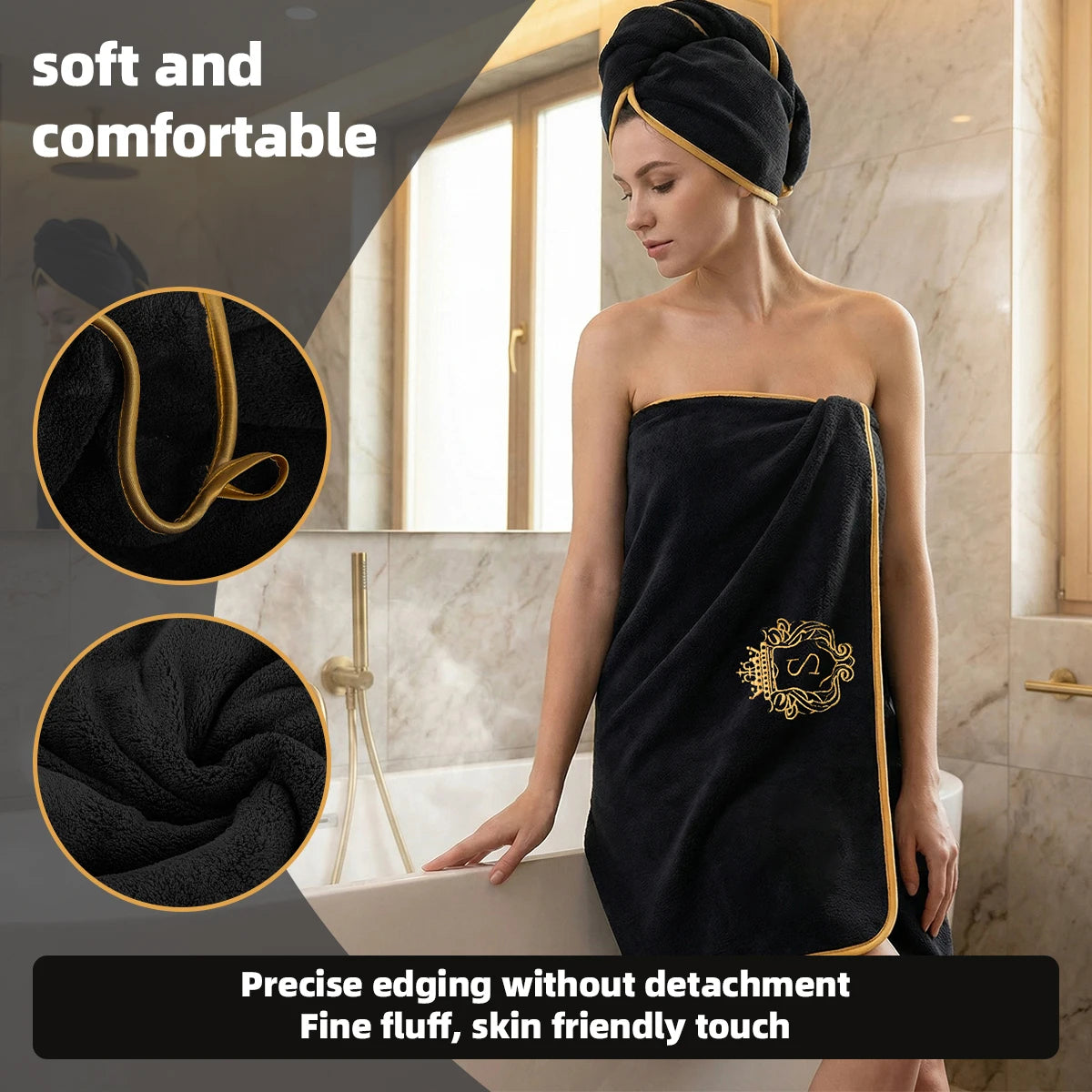 4-Piece Bath Towel Set