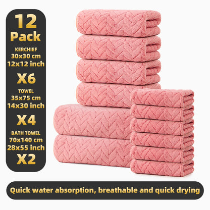 12‑Piece Towel Set