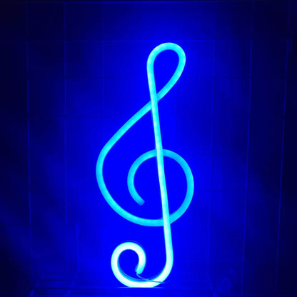 Neon Lamp Wall Mounted Music Bar Nightlight