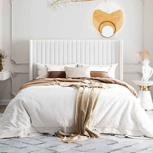 Velvet Upholstered Bed Frame