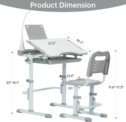 Children's Multifunctional School Table