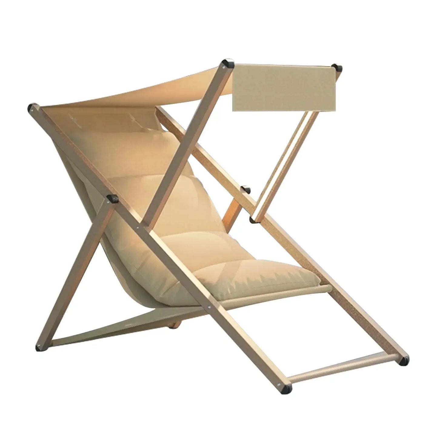 Reclining Beach Chair with Canopy