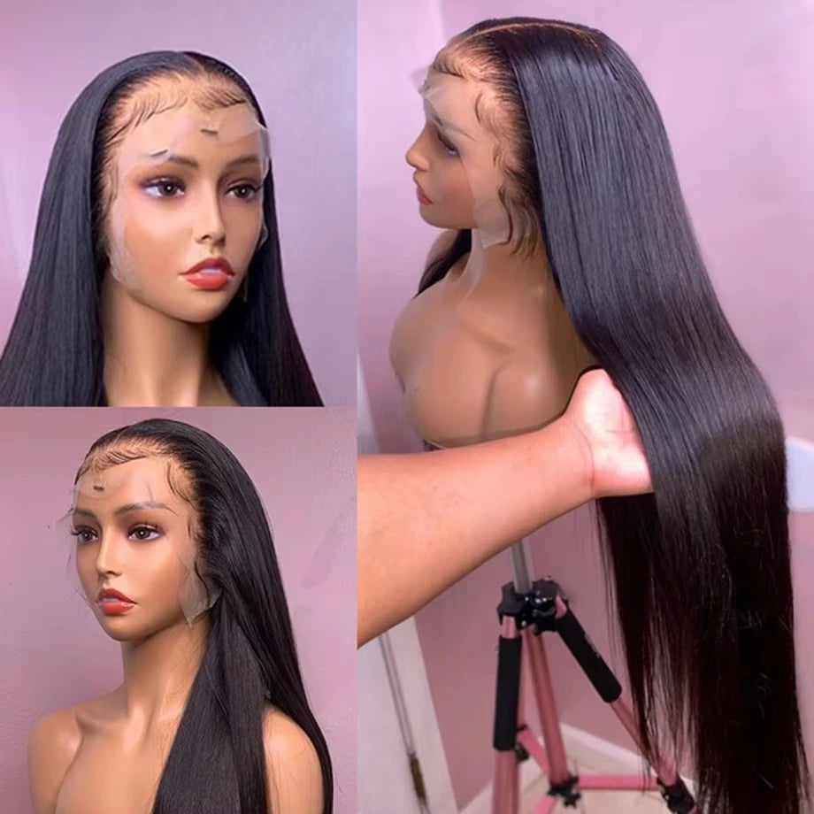 Straight Human Hair Wigs
