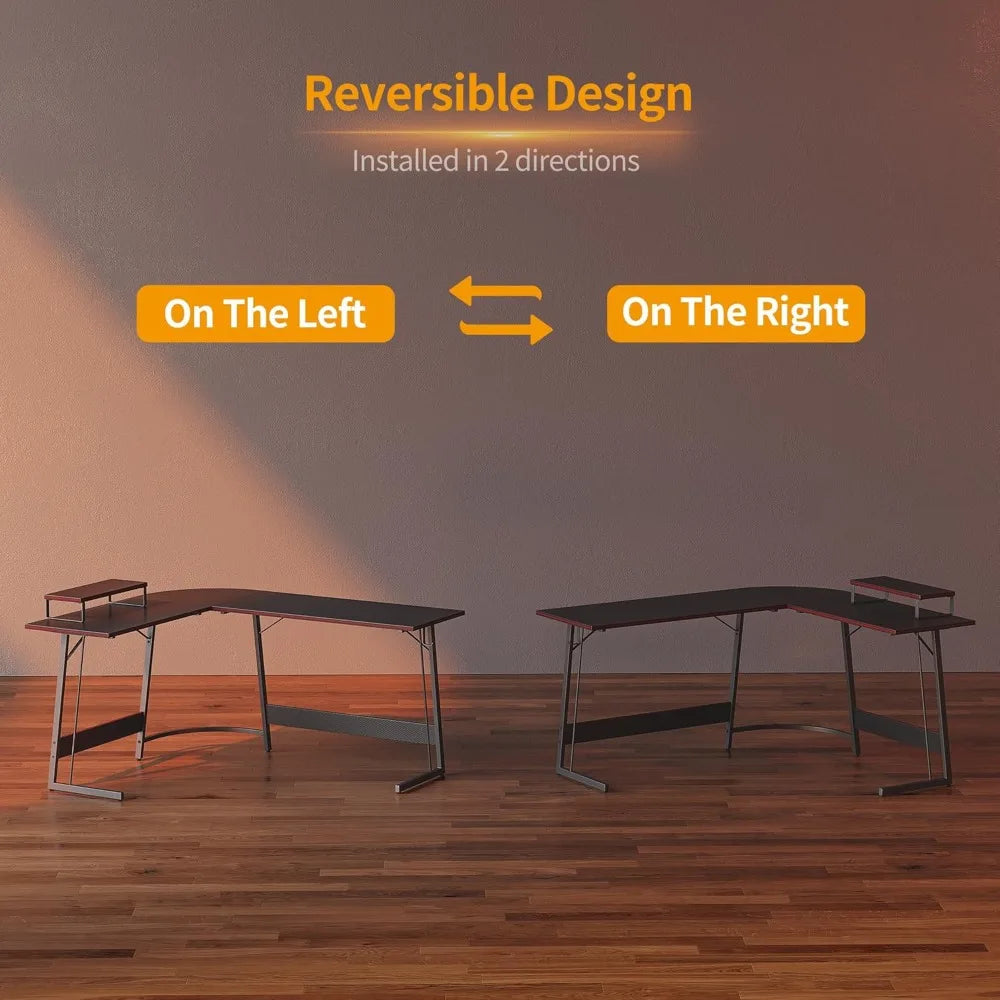 L-Shaped Gaming Desk
