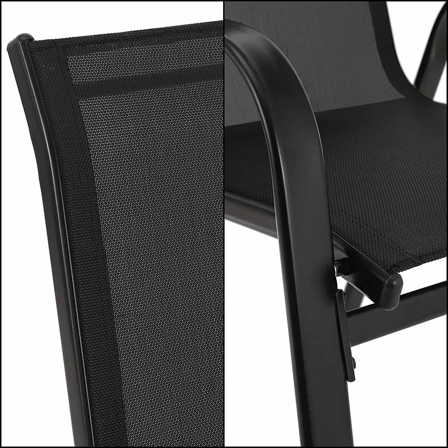 4PCS Garden Chairs