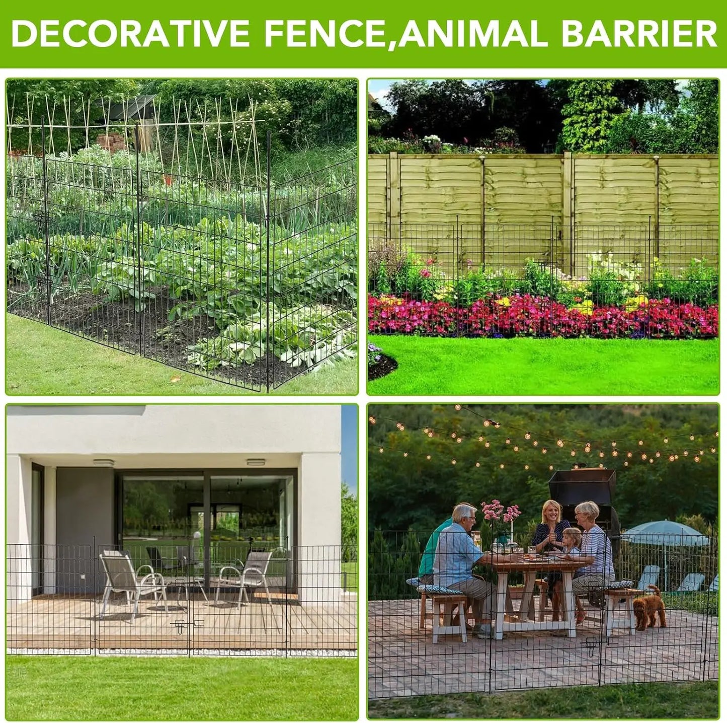 Rustproof Garden Fence Panels