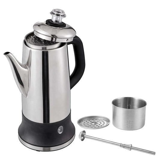 12-Cup Electric Percolator Coffee Pot