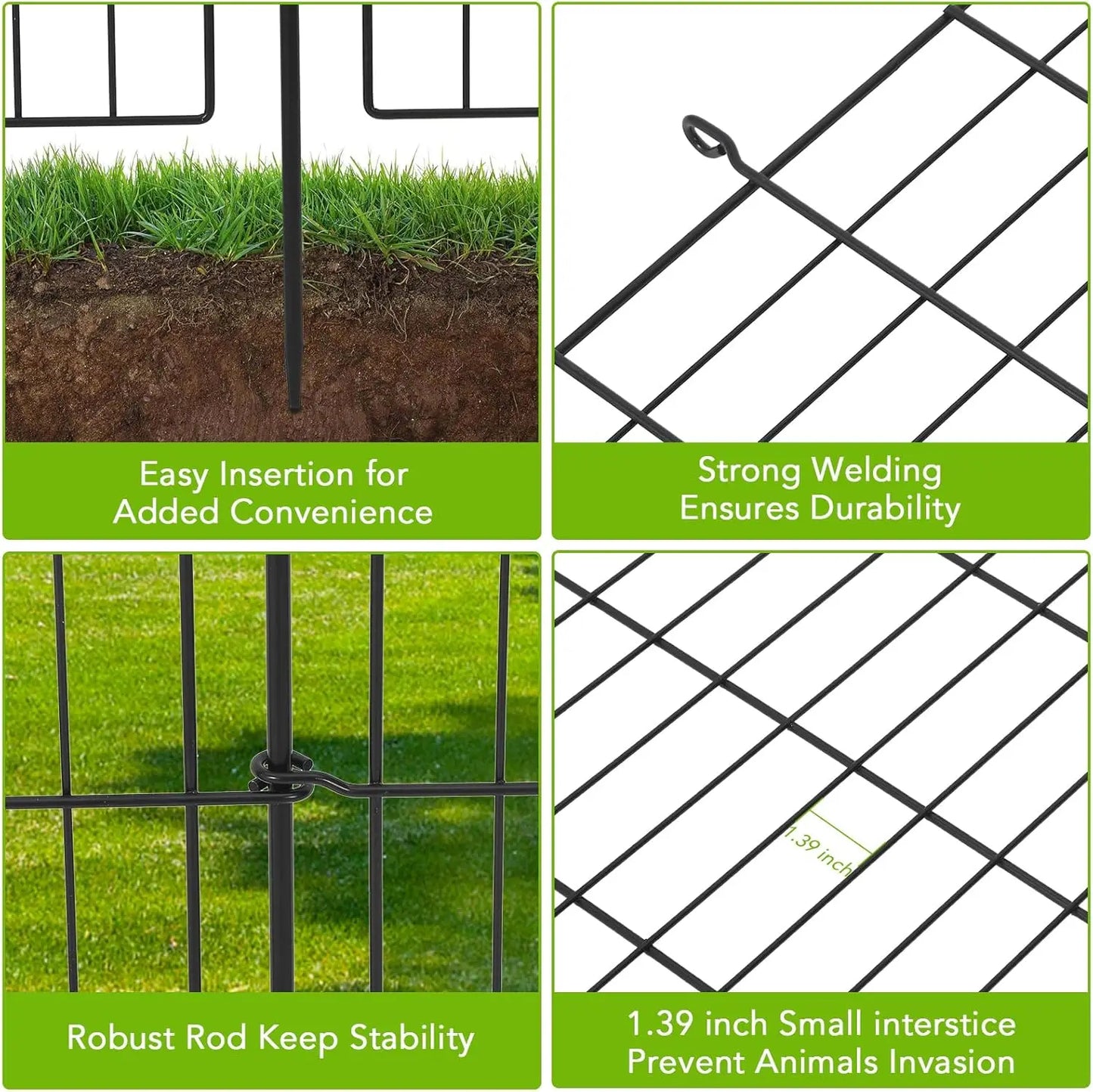 Rustproof Garden Fence Panels