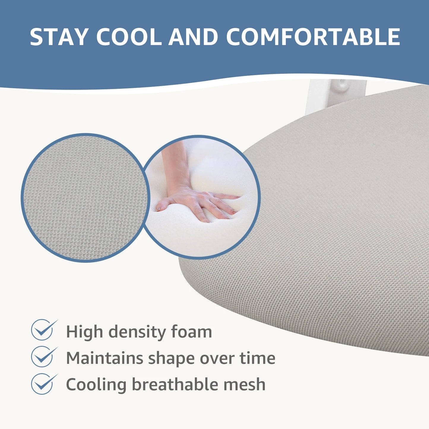 Computer Desk Chair with Lumbar Support