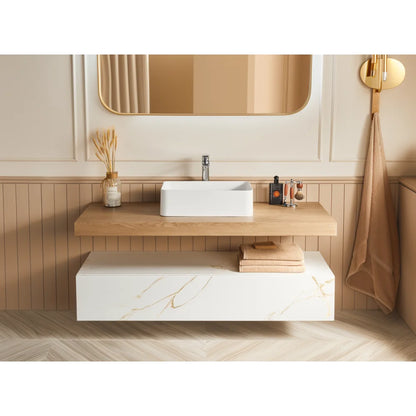 Solid Surface Vessel Bathroom Sink