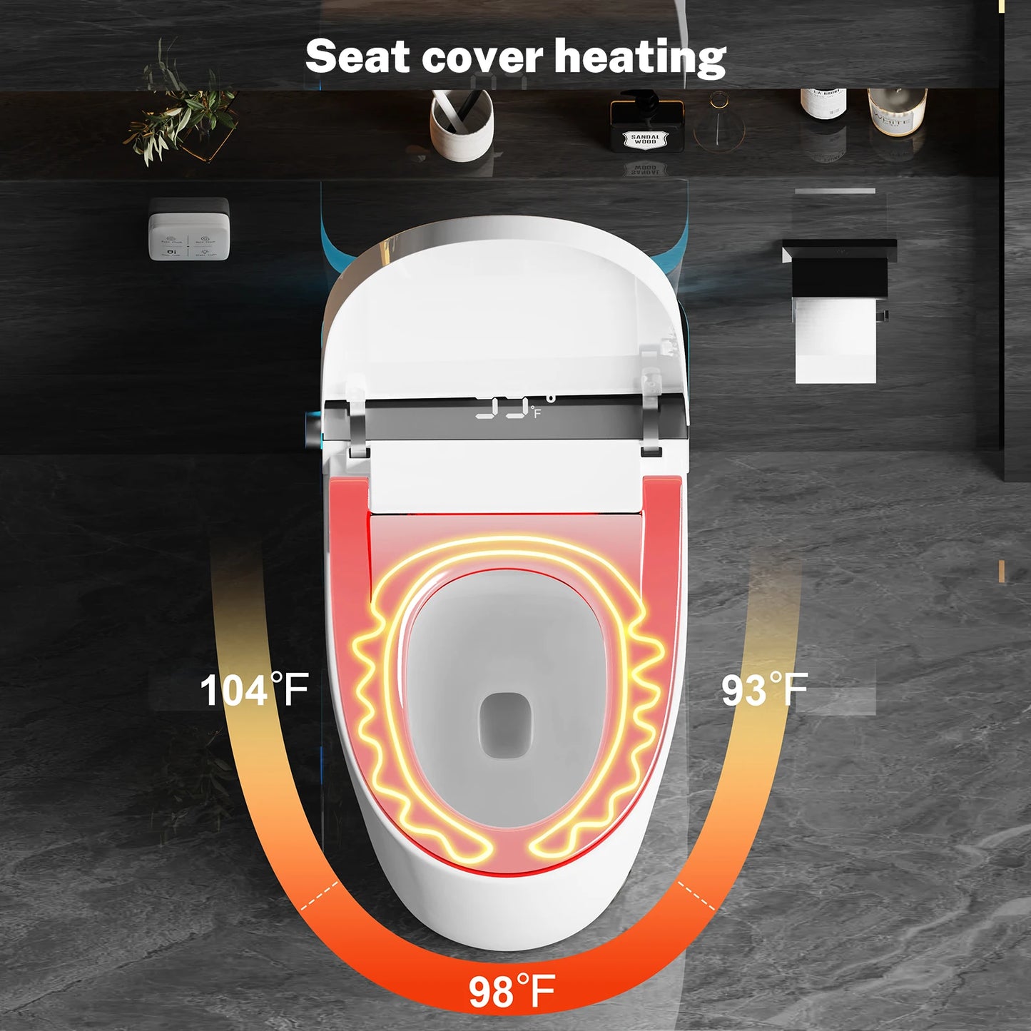 Heated Bidet Toilet Seat