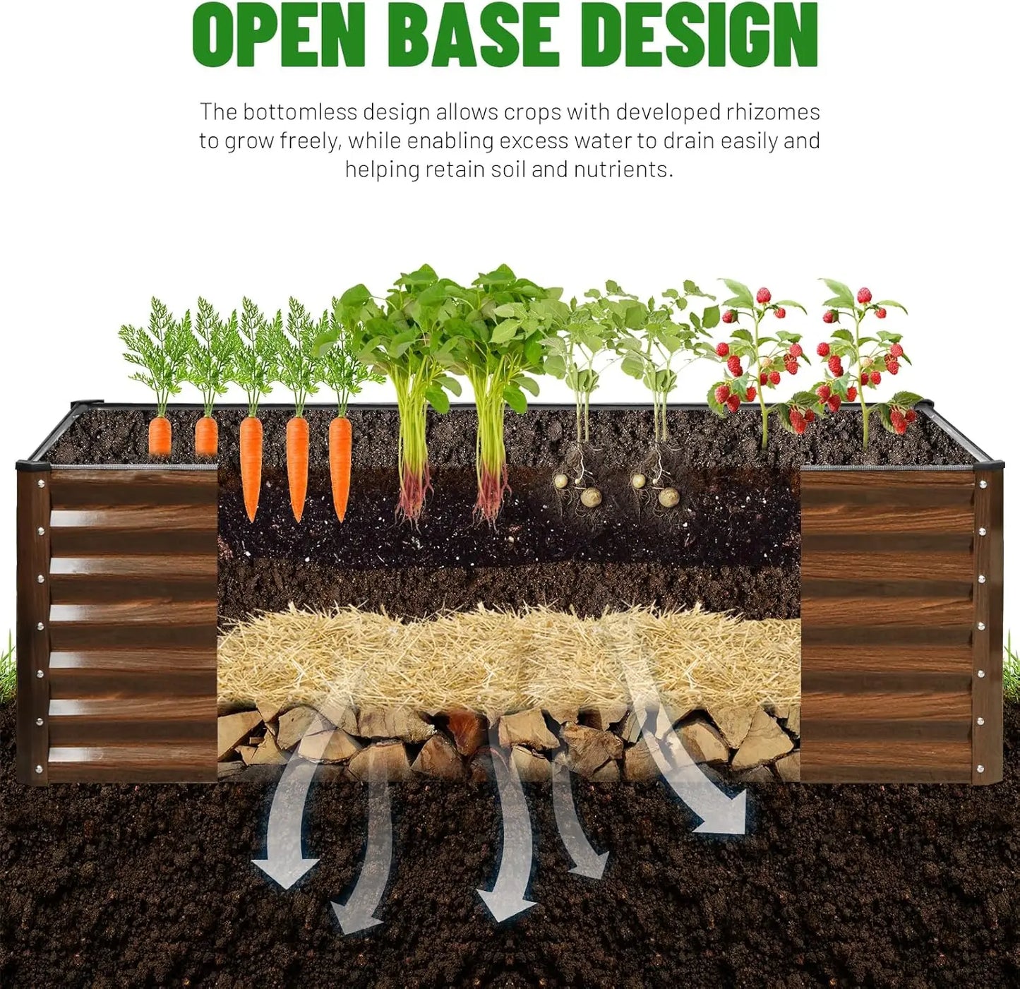 Metal Raised Garden Bed