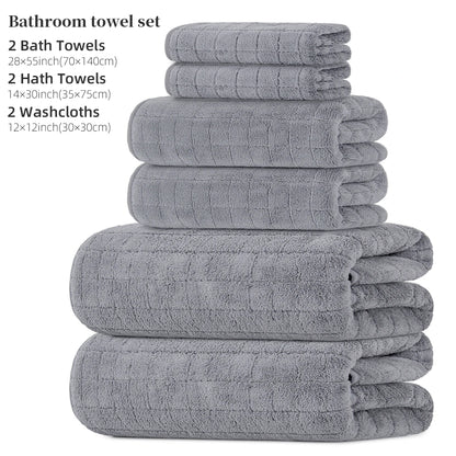 6-Piece Bath Towel Set