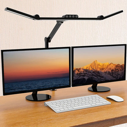 Three-head Desk Lamp, 45-degree Angle Design
