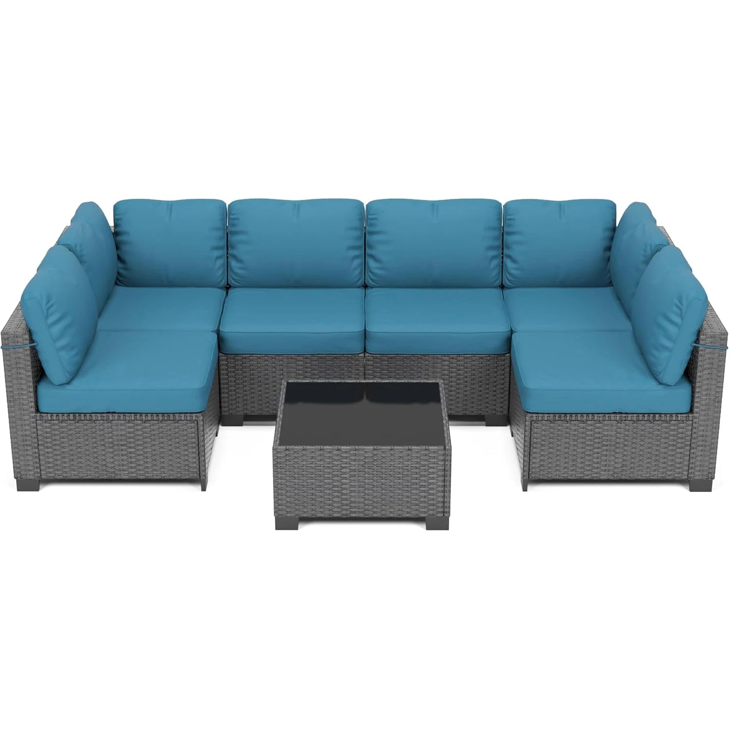 7-Piece Modular Outdoor Furniture Set