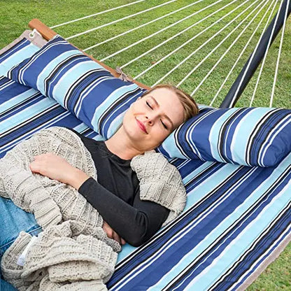 Double Outdoor Hammock With Stand