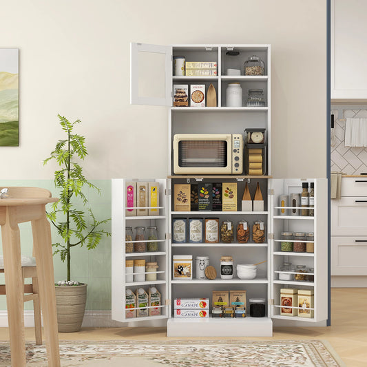 Kitchen Pantry Storage Cabinet