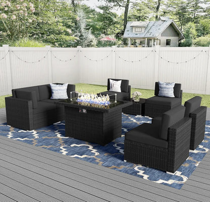 Patio Furniture with 44" Gas Fire Pit
