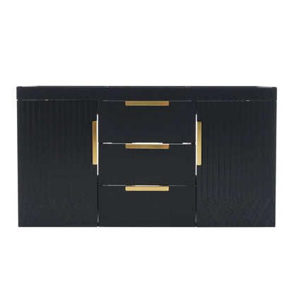 Wall Mounted Bathroom Vanity without Sink