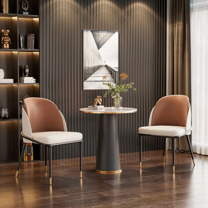 Faux Leather Dining Chairs
