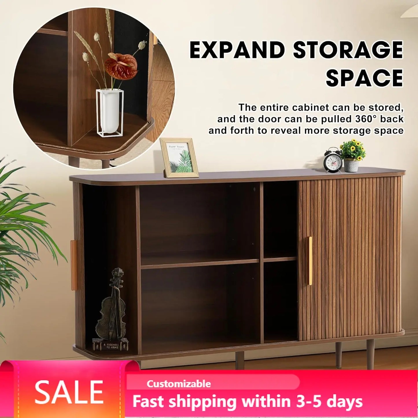 Sideboard Buffet Cabinet with Storage