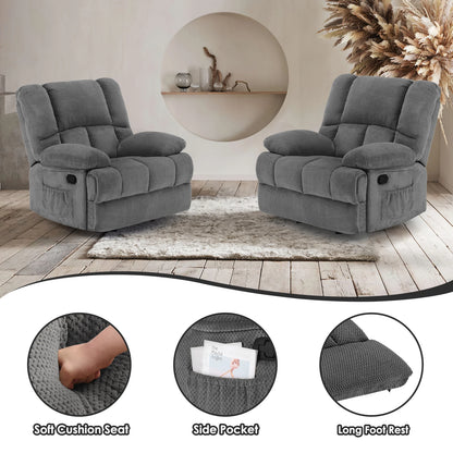 Oversized Rocker Recliner Chair