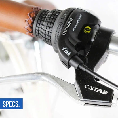Adult 17-Speed Cruiser Bicycle