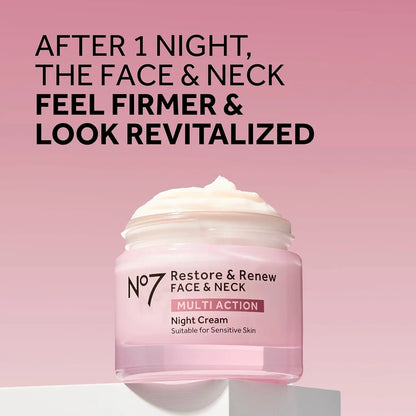 Multi Action Night Cream for Face & Neck